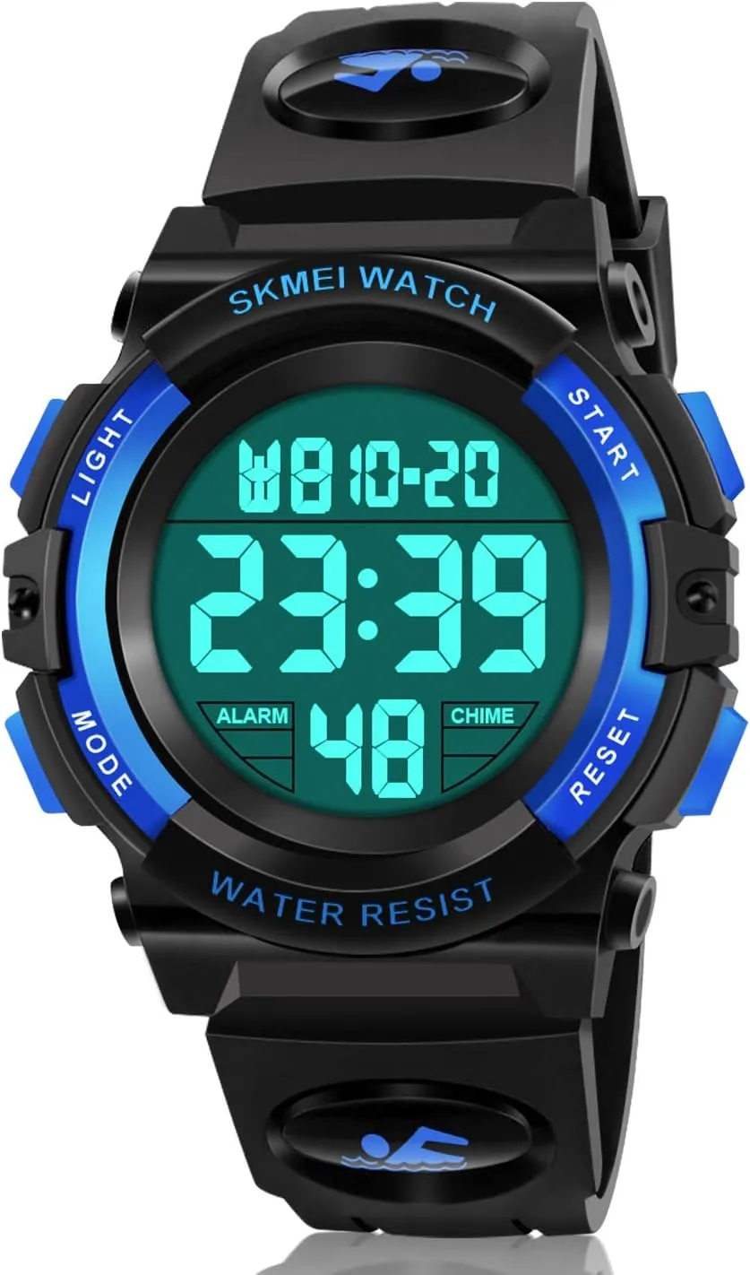 LED Digital Waterproof Watch for Kids - Kids Gifts
