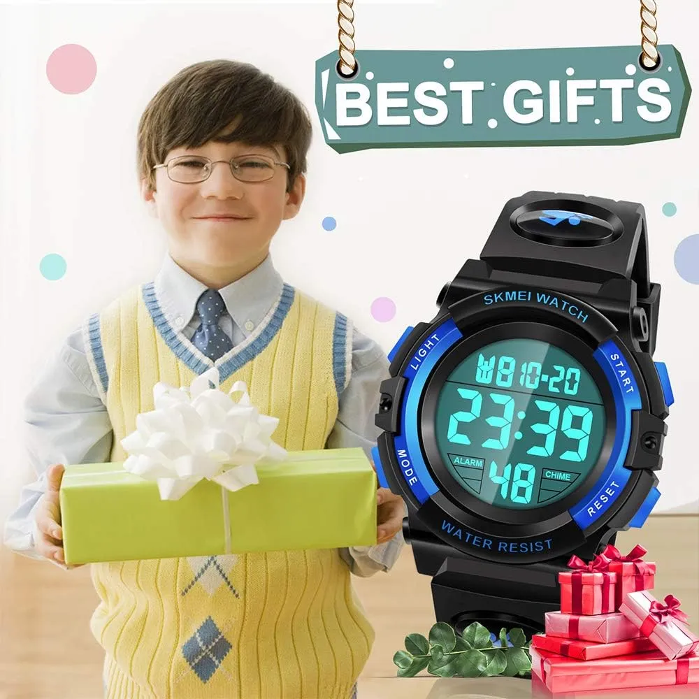 LED Digital Waterproof Watch for Kids - Kids Gifts