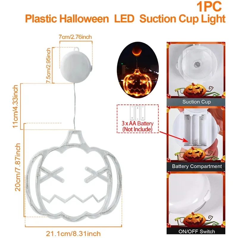 LED Pumpkin Lantern String Lights for Halloween Party Decoration and Indoor Fairy Lights