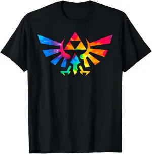 Legend of Zelda Triforce Symbol Tie Dye T-Shirt