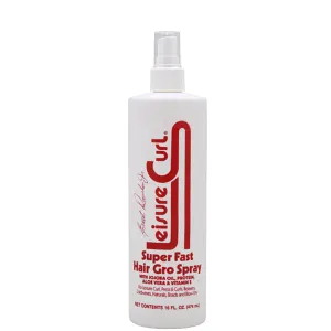 Leisure Curl Super Fast Hair Gro Spray 16oz