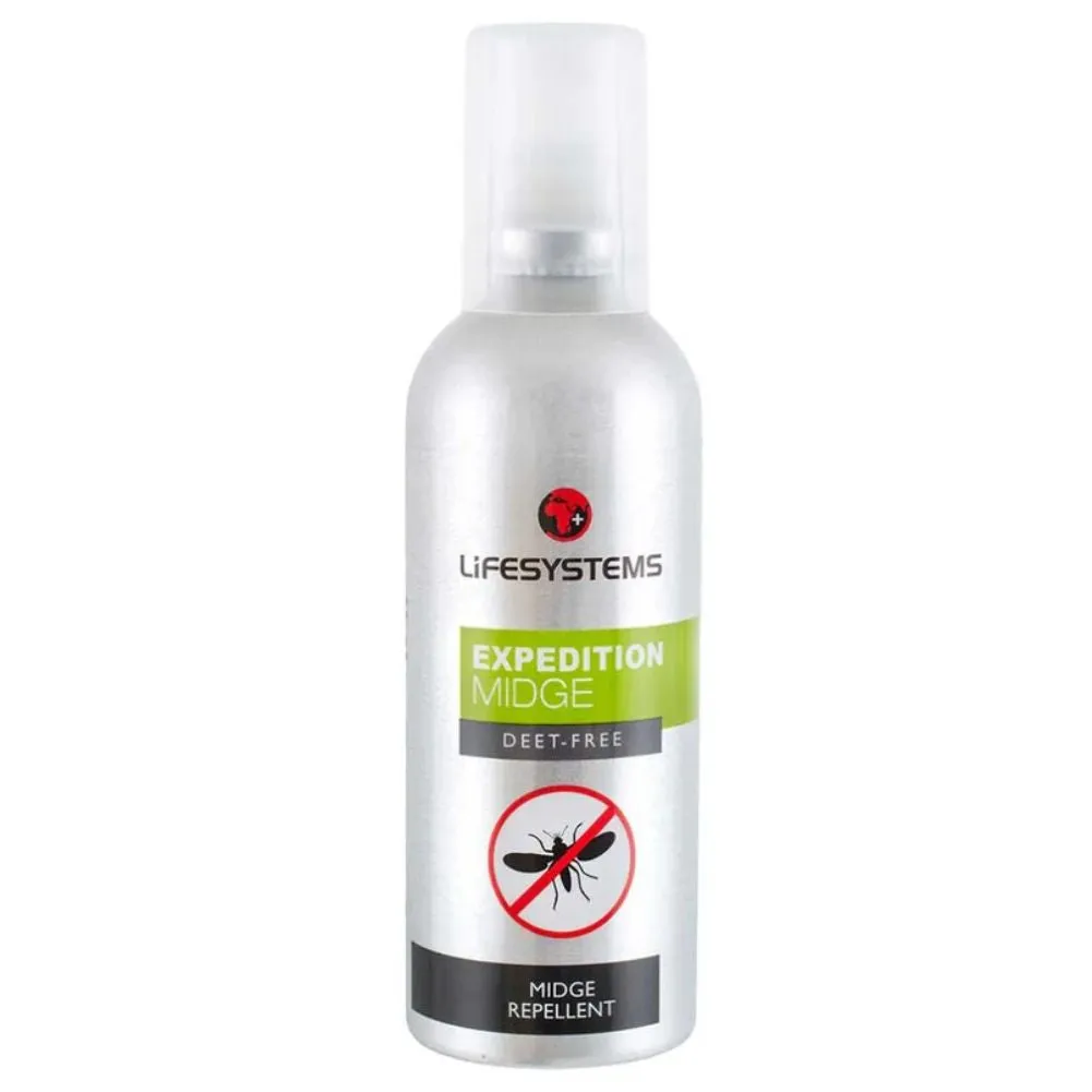 Lifesystems Midge Repellent - 100ml Spray