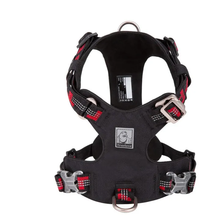 Lightweight 3M reflective Harness Black XS For Dog
