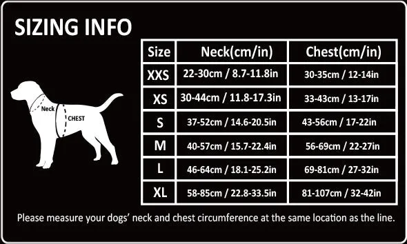 Lightweight 3M reflective Harness Black XS For Dog