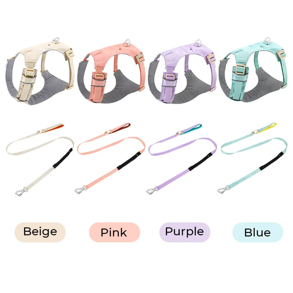Lightweight Waterproof Breathable Anti-Pull Dog Harness or Multifunctional Lead
