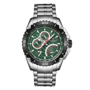 Lingxiang 9183 Quartz Steel Band Watch Six-Hand Calendar Men'S Watch Sports Casual Watch