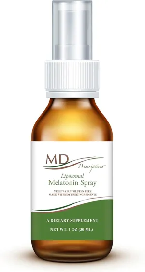 Liposomal Melatonin Dietary Supplement 3mg Spray - Enhanced Absorption to Help Encourage Restful, Regular Sleep - Suitable for Vegetarians - 75 Servings - 30 ml