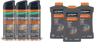 Lotrimin Athlete's Foot Antifungal Powder Spray & AF Athlete's Foot Antifungal Powder