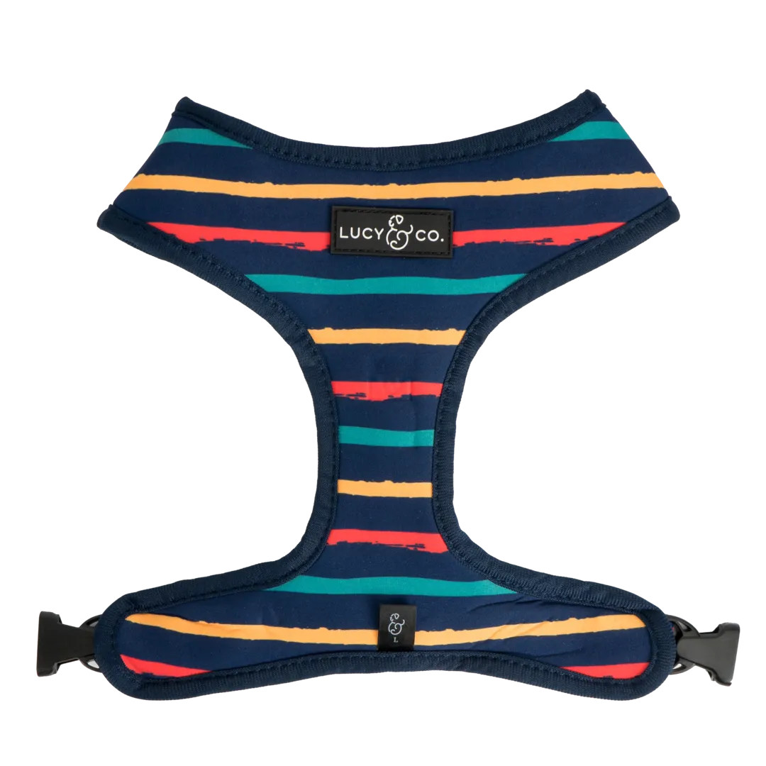 Lucy&Co Reversible Dog Harness: The Space Doodle