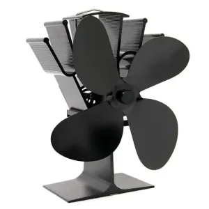 Luxora Heat Powered Fireplace Fan - Heat Your Home More Efficiently!