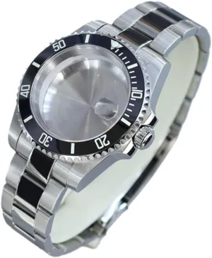 Luxury Mechanical Watch Case Sapphire Crystal Glass Watch for Nh34 Nh35 Nh36 Nh38 8215 2824 Movement