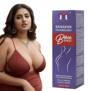 MACARIA Bobae Brazilian Natural Breast Spray Oil Plumping Breast Enlargement Enhancement Cream Lifting Sagging Firming Massage Breast Cream