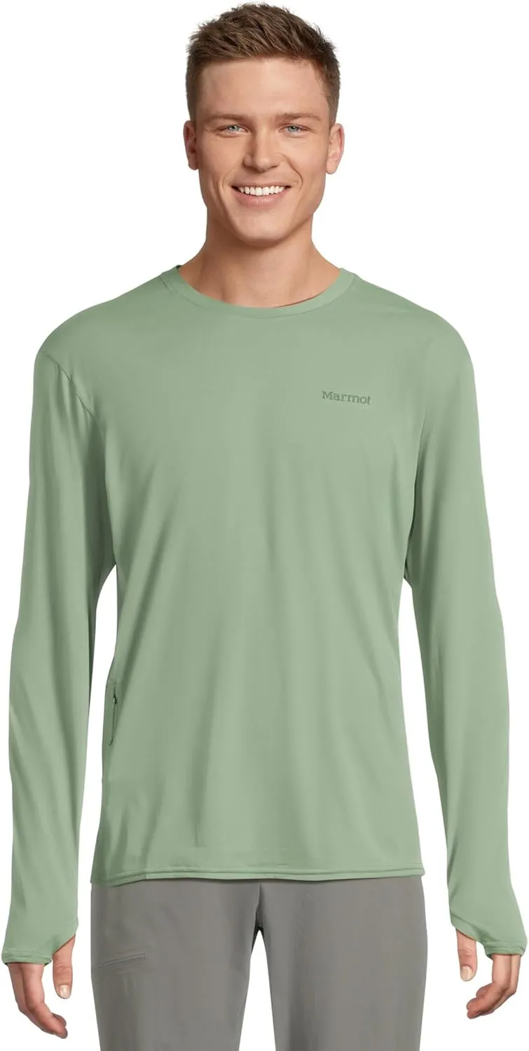 Marmot Men's Airexchange Solarshield Crew Long Sleeve