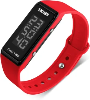 MASTOP Outdoor Chronograph Sport Digital Wrist Watch Waterproof for Boys Girls Men Women Silicone Bracelet Watch