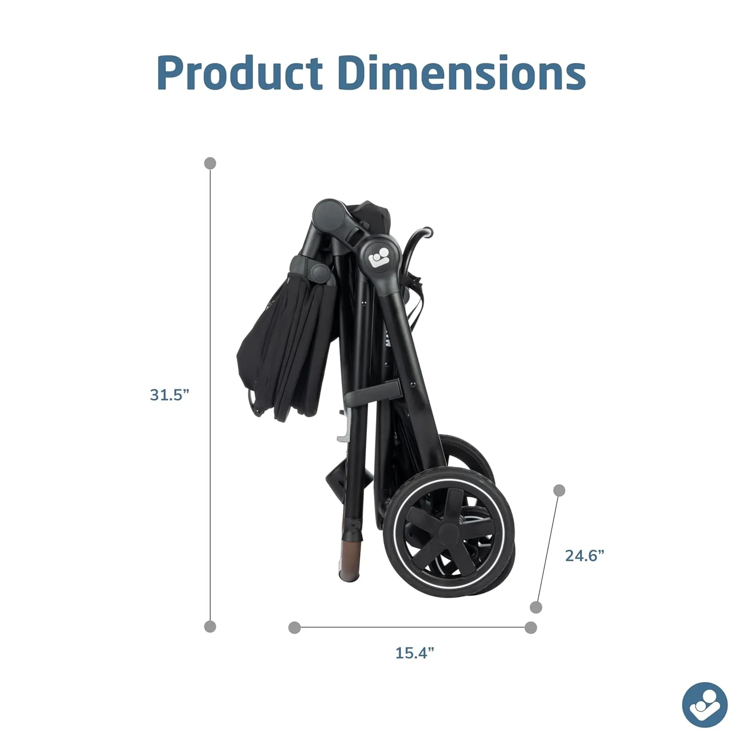 Maxi-Cosi Zelia™ Luxe 5-in-1 Modular Travel System in New Hope Black