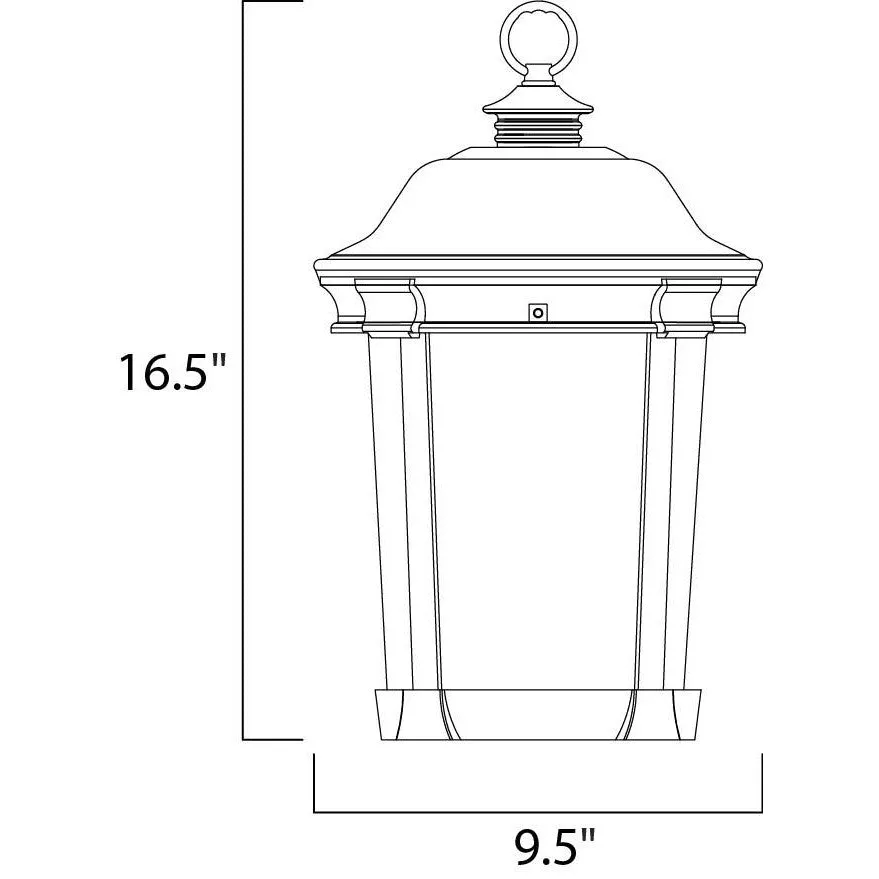 Maxim Lighting DOVER LED 55029CDBZ Exterior Traditional - Bronze
