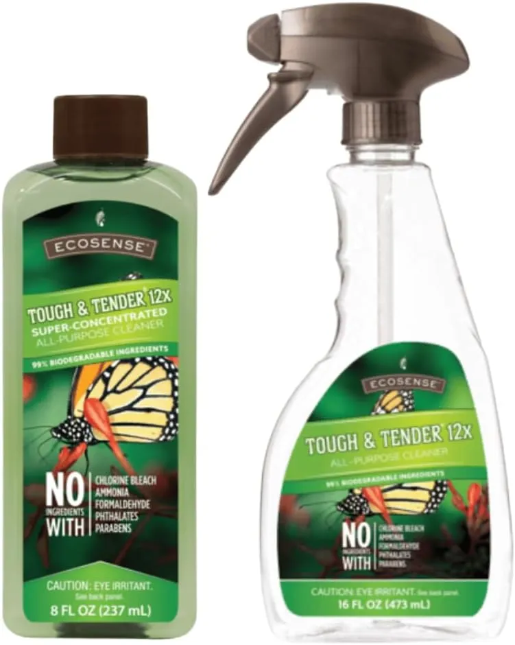 Melaleuca Tough & Tender 12x All-Purpose Cleaner – 8 fl. oz. | Super-Concentrated, Plant-Based Formula with Spray Bottle Included