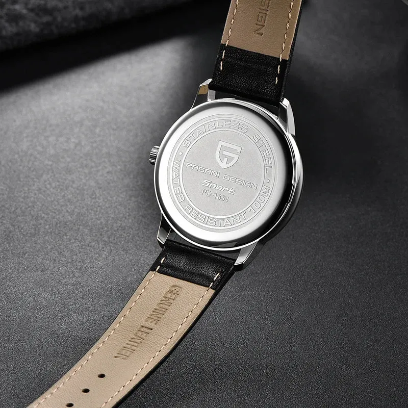 Men Military Watch - Stainless Steel Waterproof Quartz Watch