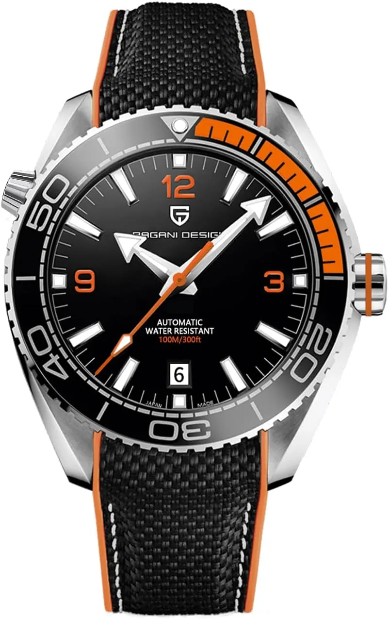 Men Watches Pagani Design Watches for Men Automatic Mechanical Sports Diving Watch NH35 Movement, Wristwatches for Men
