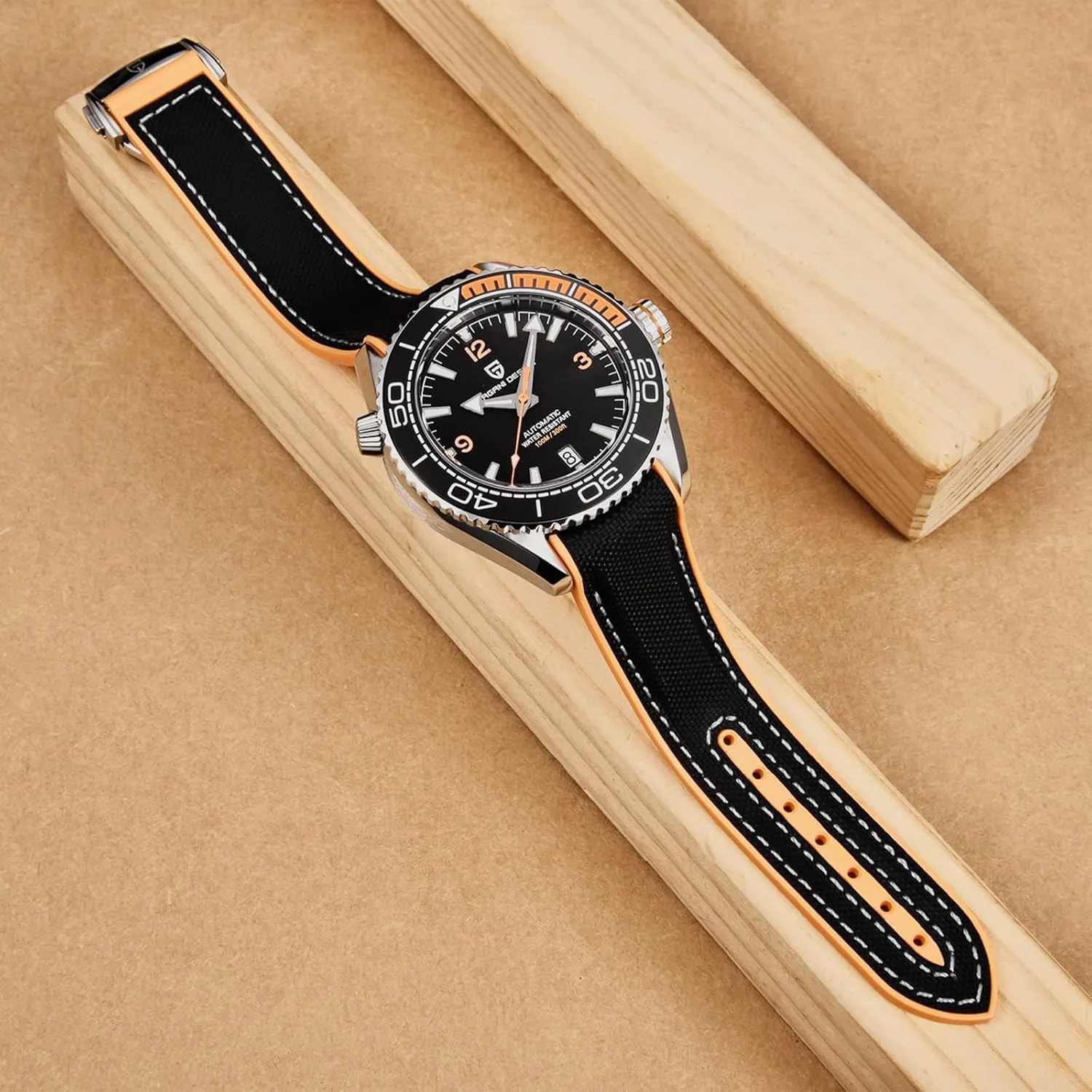 Men Watches Pagani Design Watches for Men Automatic Mechanical Sports Diving Watch NH35 Movement, Wristwatches for Men