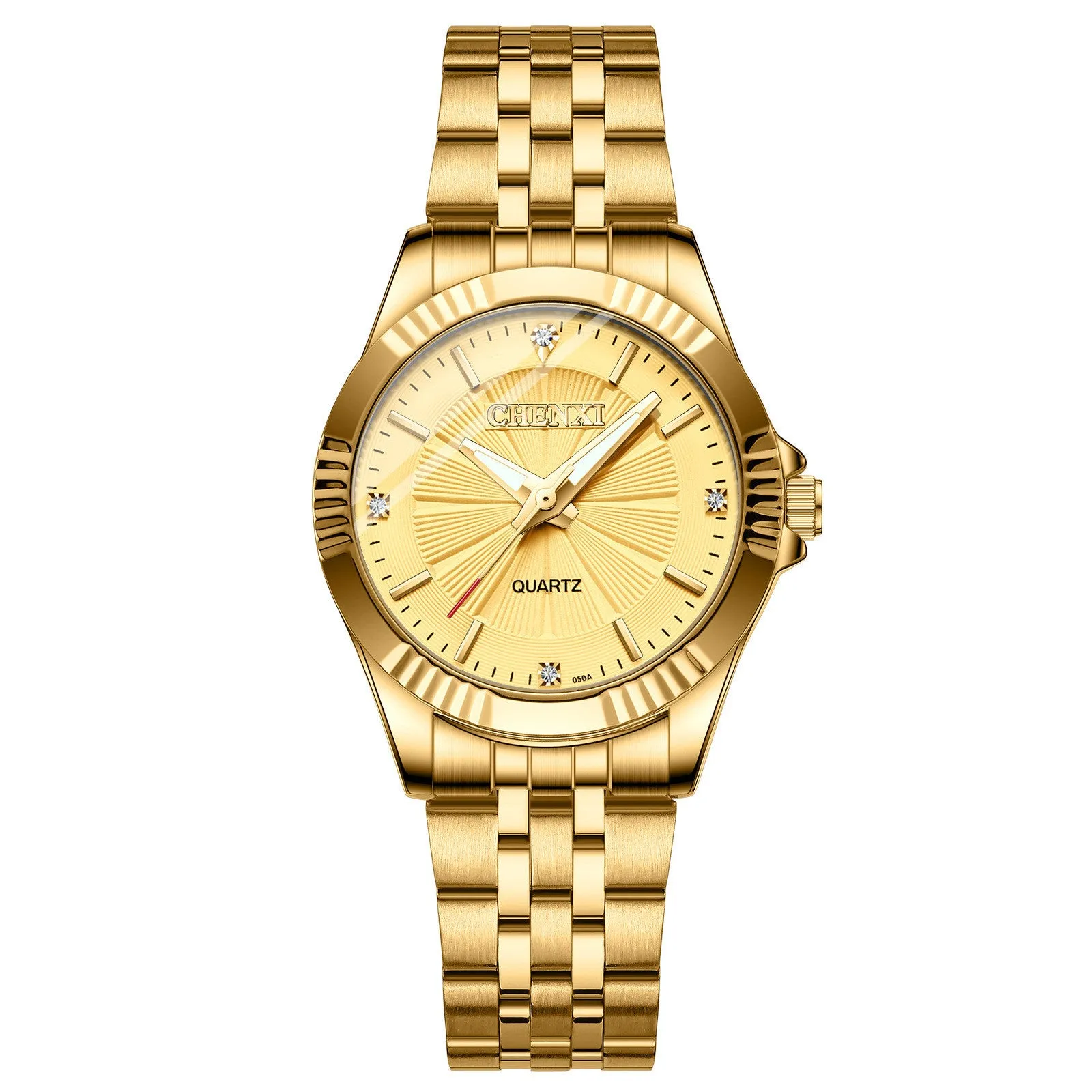 Men's And Women's Fashion Diamond-embedded Watch