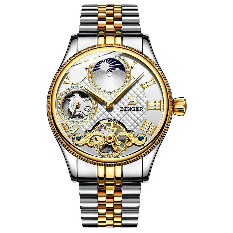 Men's Automatic Mechanical Skeleton Watch