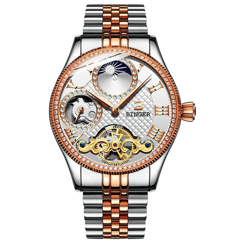 Men's Automatic Mechanical Skeleton Watch