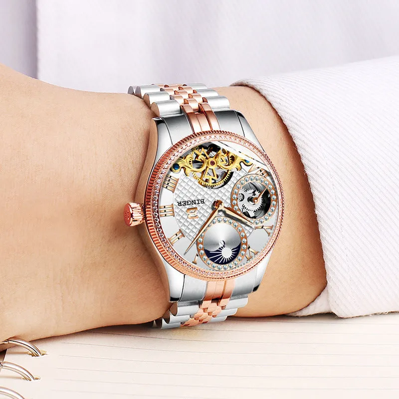Men's Automatic Mechanical Skeleton Watch