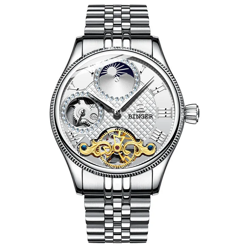Men's Automatic Mechanical Skeleton Watch