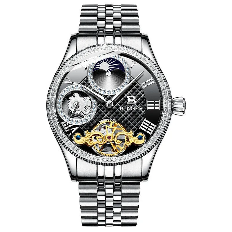 Men's Automatic Mechanical Skeleton Watch