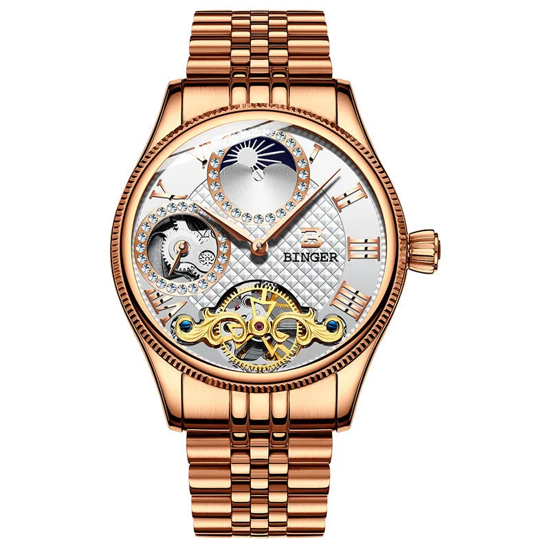 Men's Automatic Mechanical Skeleton Watch