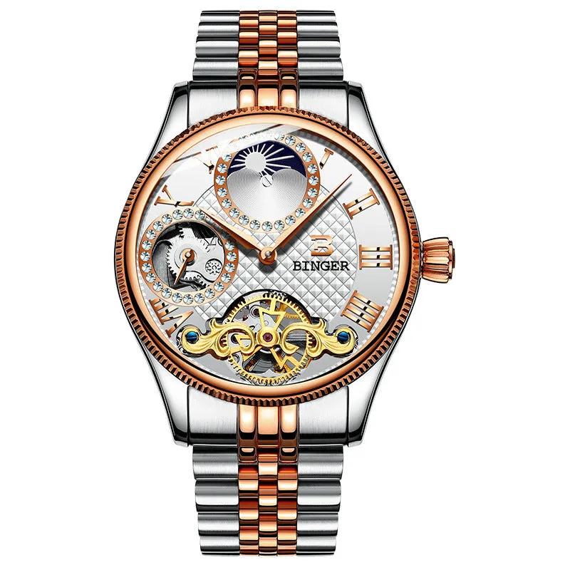 Men's Automatic Mechanical Skeleton Watch