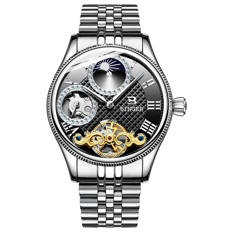 Men's Automatic Mechanical Skeleton Watch