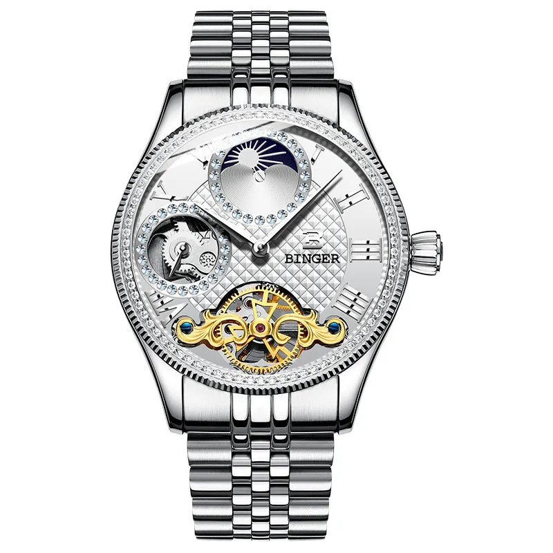 Men's Automatic Mechanical Skeleton Watch