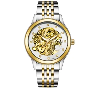 Men's burst Jinlong waterproof luminous lovers mechanical watch