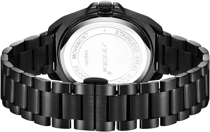 Men’s Fashion Business Watch Analog Quartz Waterproof Luminous Casual Watches for Men with Calendar