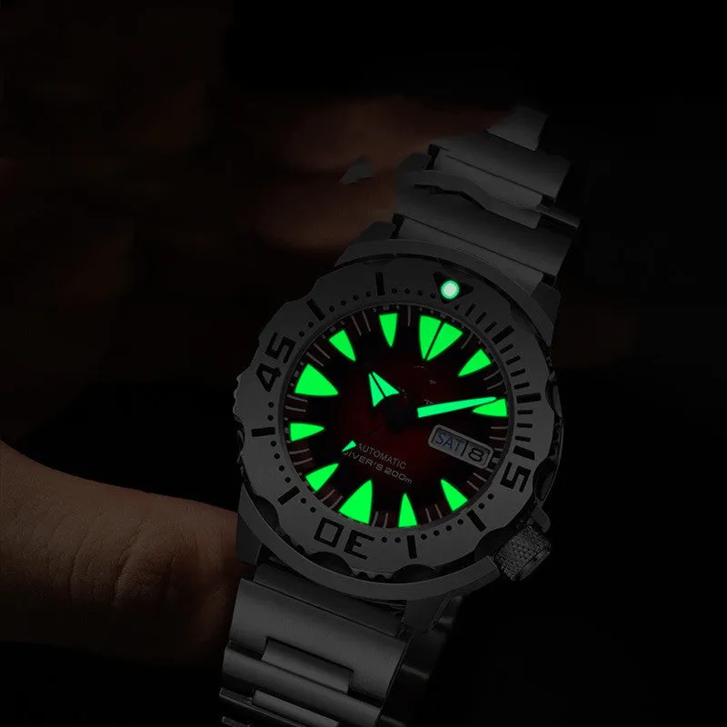 MEN'S LUMINOUS WATERPROOF MECHANICAL WATCH