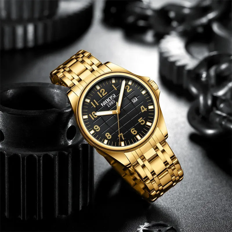 Men's Luminous Waterproof Watch
