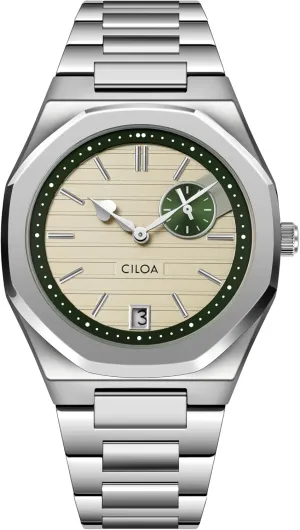 Men's Luxury Business Dress Watch - Stainless Steel Silver Waterproof Wrist Watch for Men, Casual Fashion Mens Watches