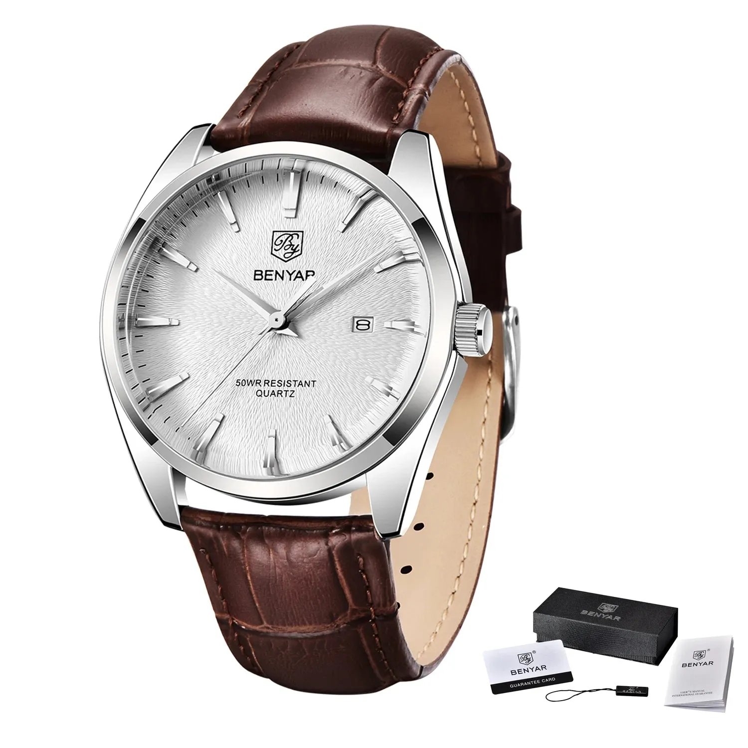 Men's Quartz Watch - Men Sports Waterproof Watch