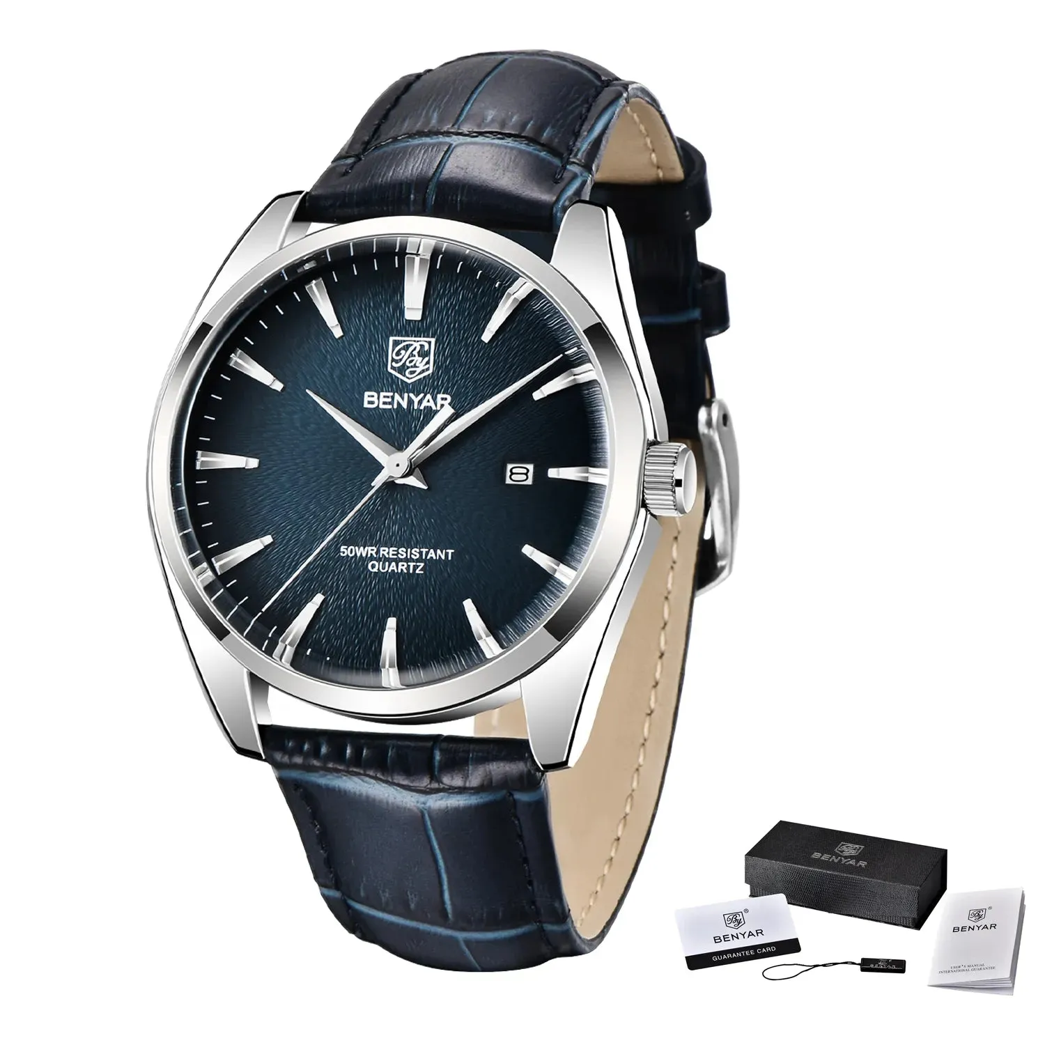 Men's Quartz Watch - Men Sports Waterproof Watch