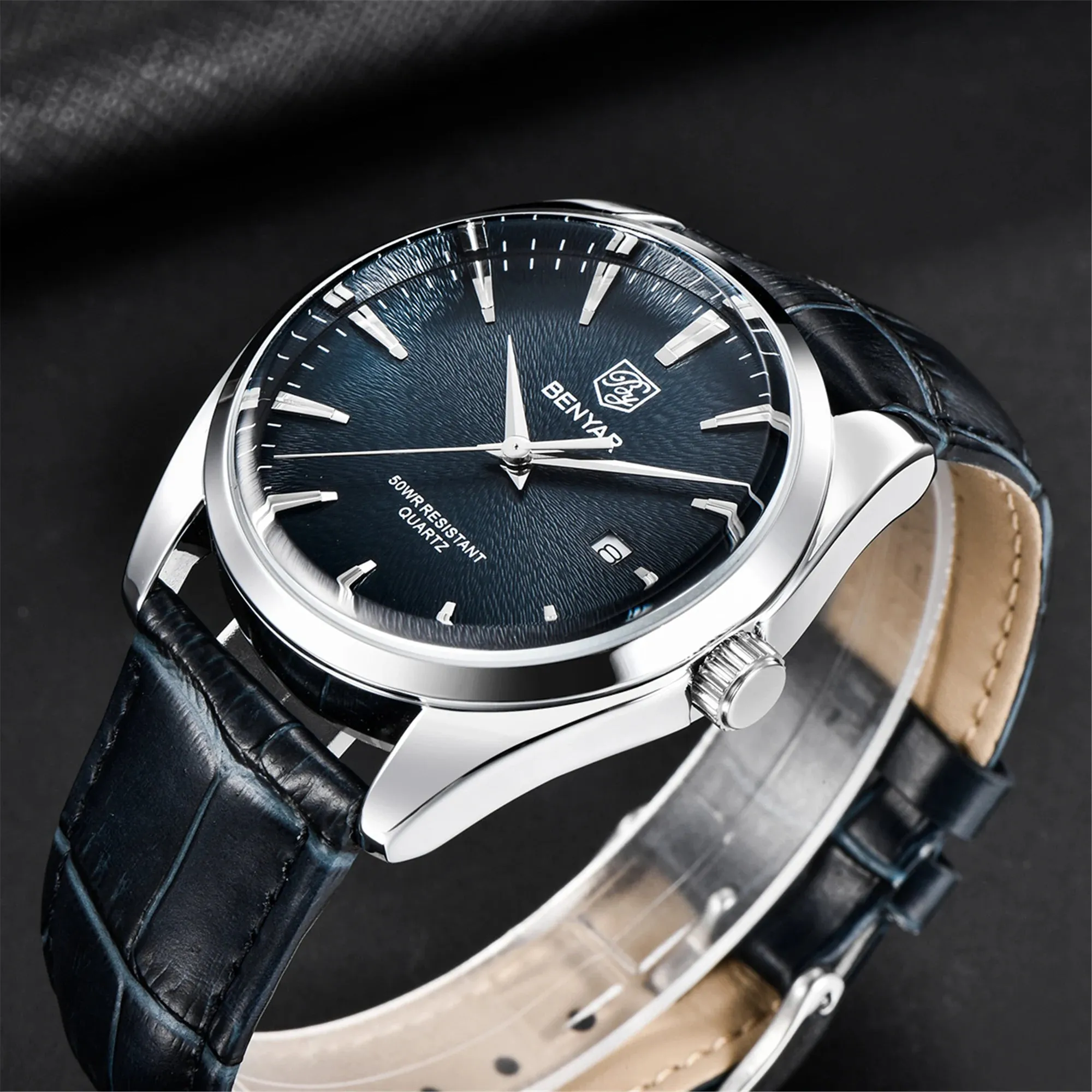Men's Quartz Watch - Men Sports Waterproof Watch