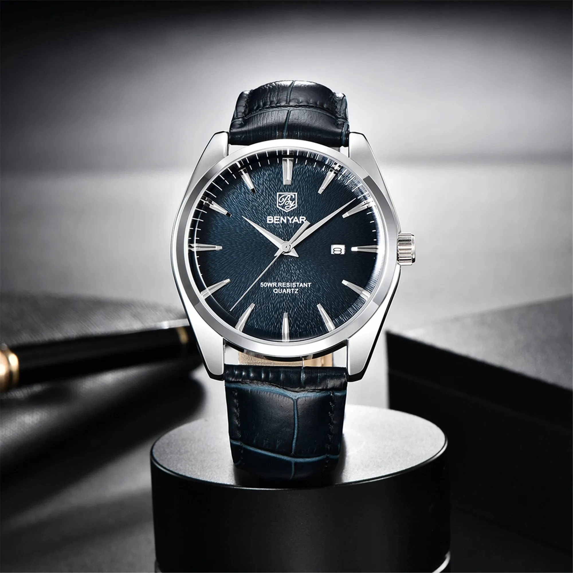 Men's Quartz Watch - Men Sports Waterproof Watch