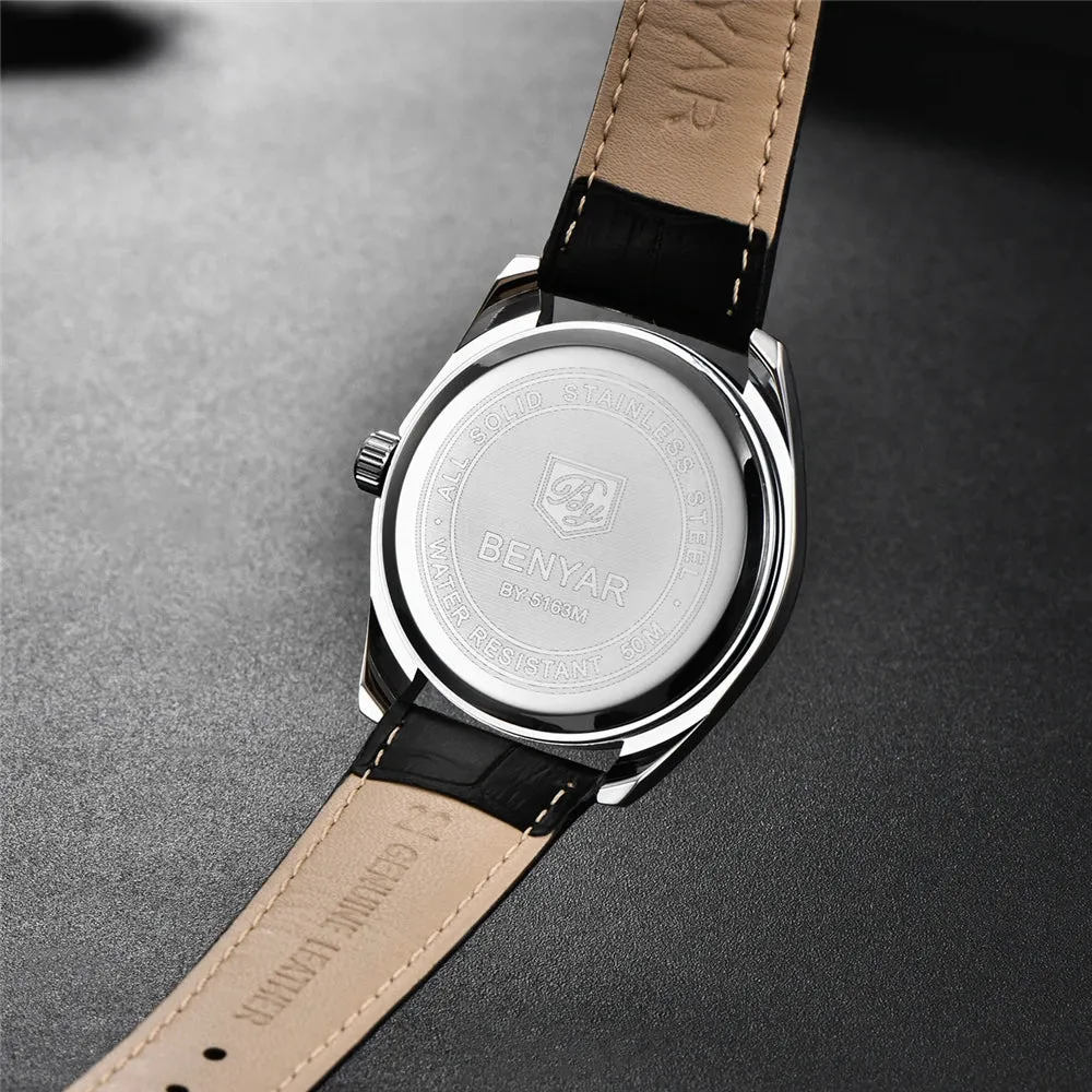 Men's Quartz Watch - Men Sports Waterproof Watch