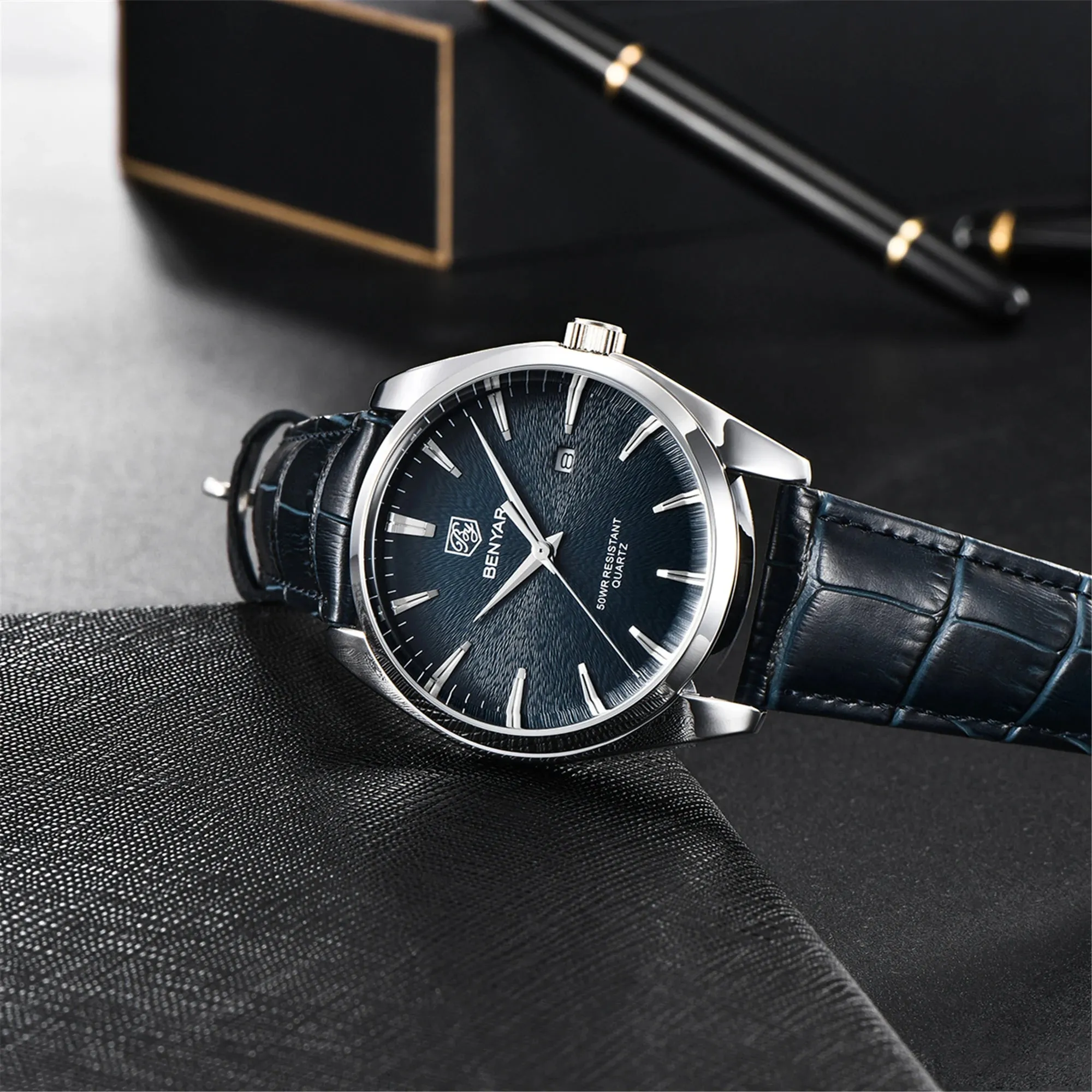 Men's Quartz Watch - Men Sports Waterproof Watch