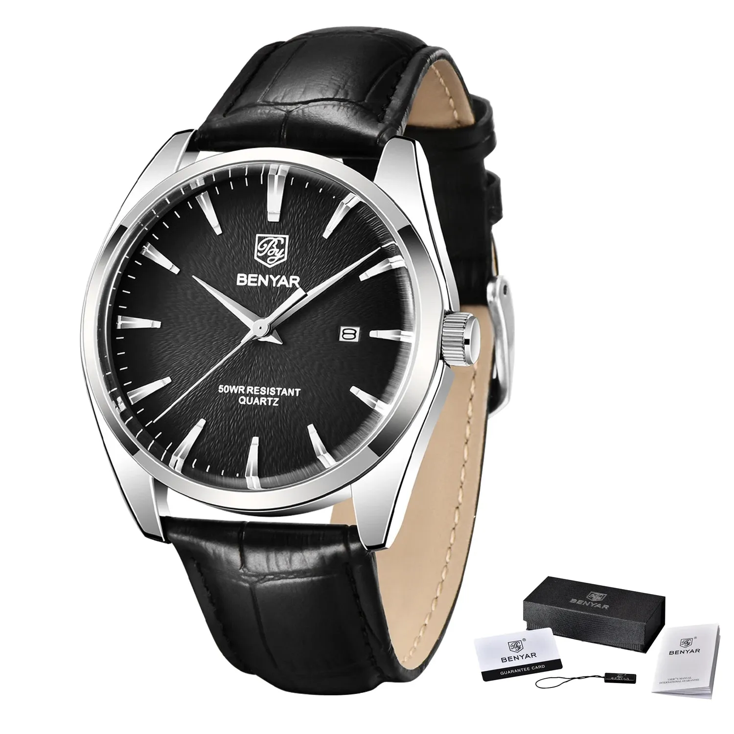 Men's Quartz Watch - Men Sports Waterproof Watch