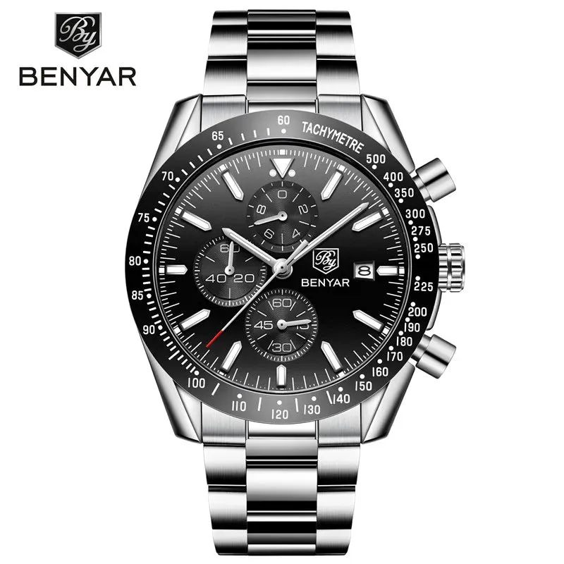 Men's Quartz Watch - Sports Waterproof Watch