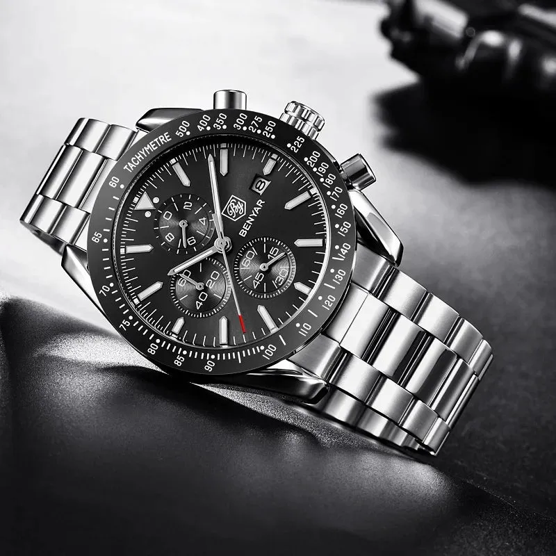 Men's Quartz Watch - Sports Waterproof Watch