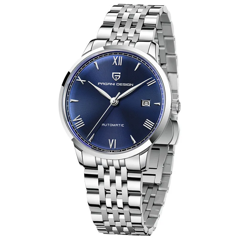 Men's Stainless Steel Automatic Mechanical Watch