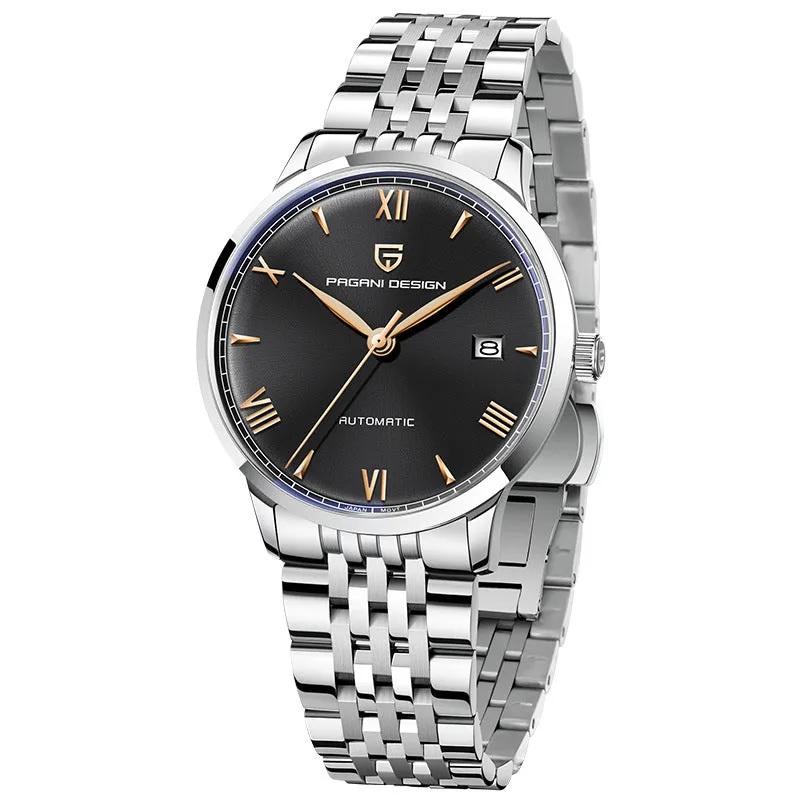 Men's Stainless Steel Automatic Mechanical Watch